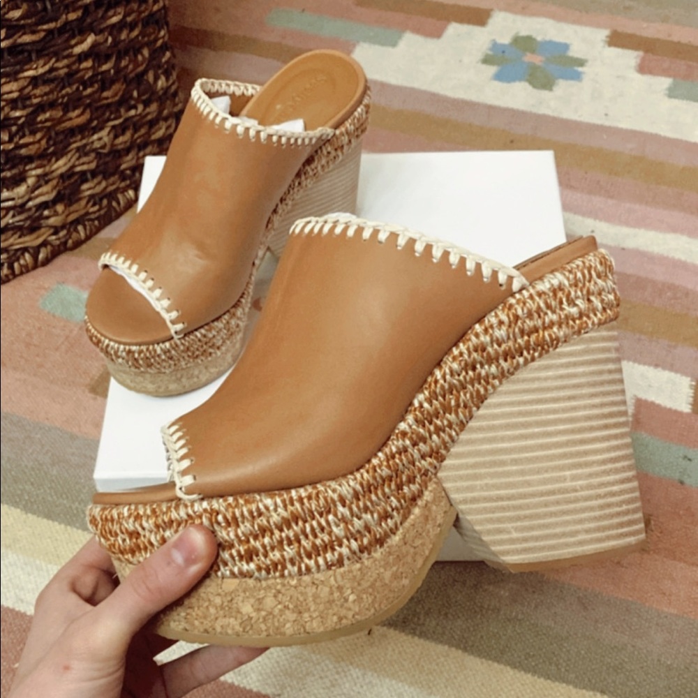 See By Chloe // REVOLVE // cork wedges